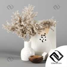 Декоративный набор Decor set  with Pampas Grass