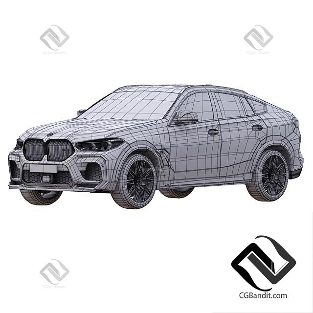 Раскраска BMW X6