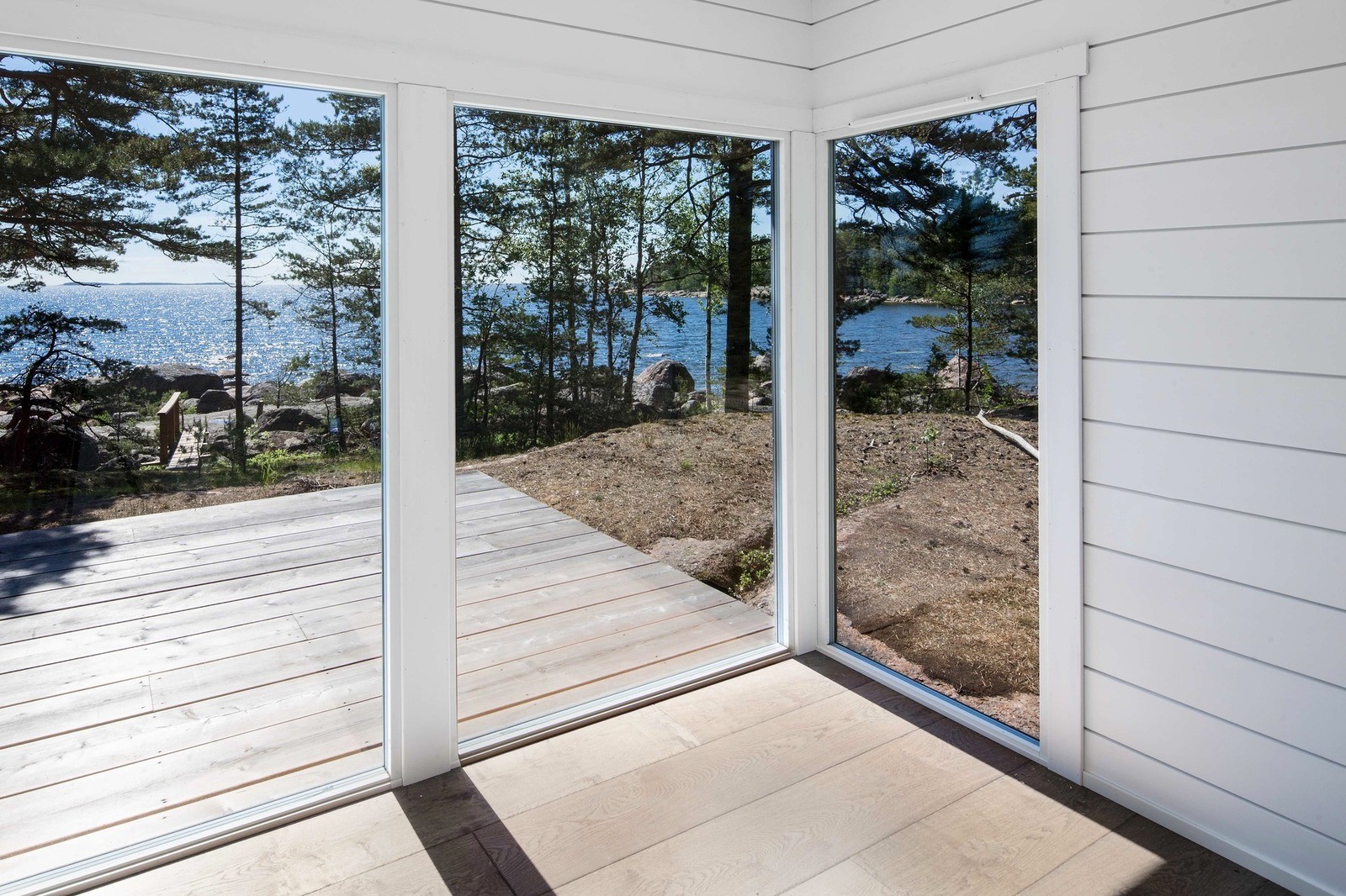 Summer house on a private island in the Baltic Sea