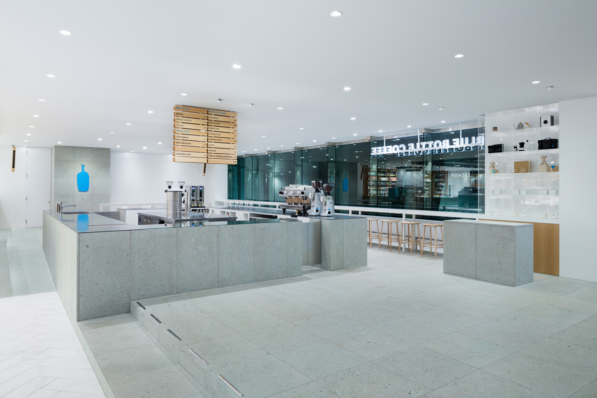 Blue Bottle Coffee Shinagawa Cafe by Schemata Architects