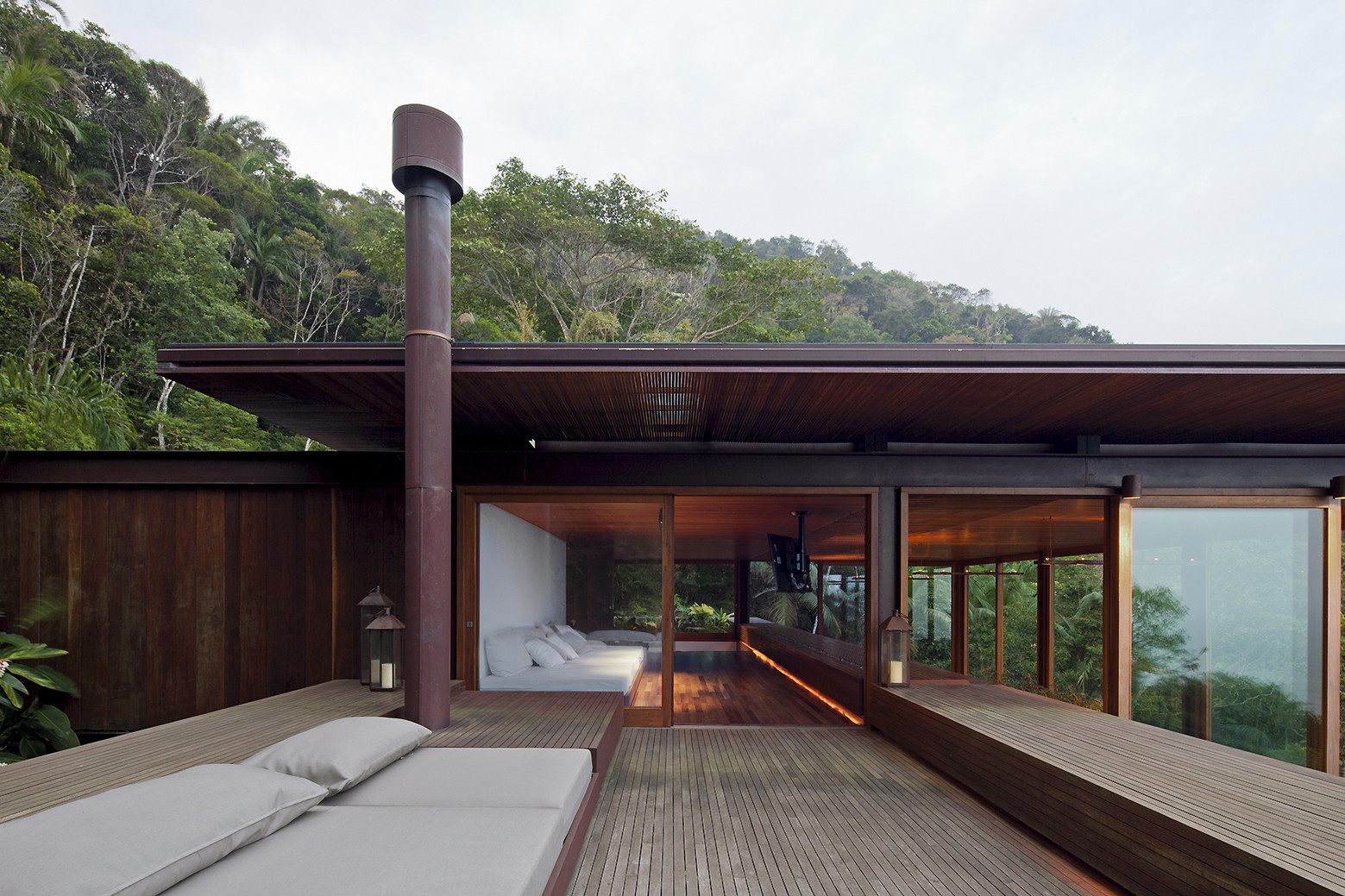 Residence in Brazil rainforest