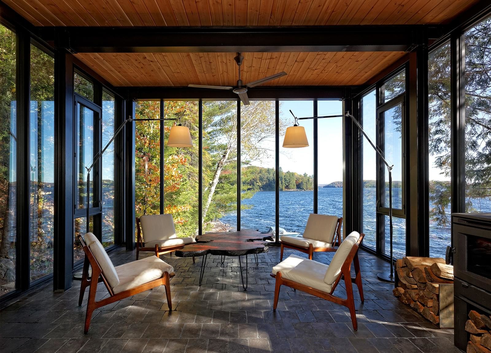 Boat House in Canada